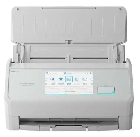 Ricoh ScanSnap iX2500 weiß / Scanner / A4 / Duplex / WLAN / USB-C / 5"-Touchscreen