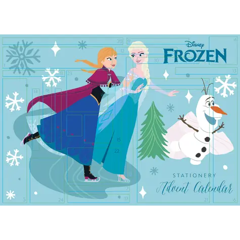 PYRAMID Adventskalender Frozen / 24 Türchen / Schreibwaren / Lizenzdesign