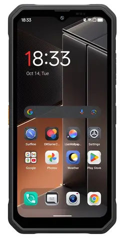 Blackview FORT 100 6+128GB Schwarz / Robustes Smartphone / 6,56" HD+ Display / IP68+IP69K / 5000 mAh