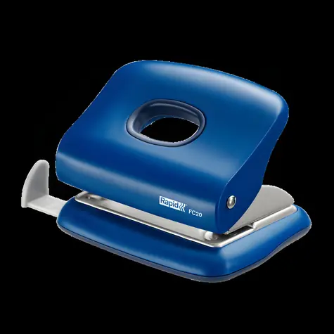 Rapid FC20 blau / Locher / 20 Blatt / Metallkonstruktion