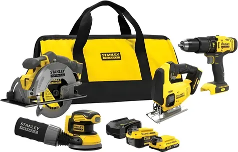 Stanley SFMCK412MDS-QW / Elektrowerkzeugset / 4-teilig