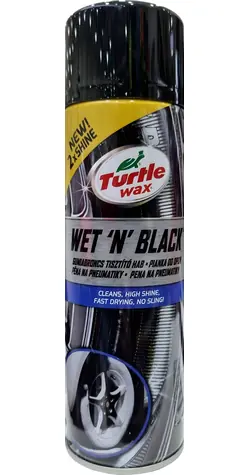 TURTLE WAX Reifenschwärzungsschaum / Reifenimprägnierung / 500 ml