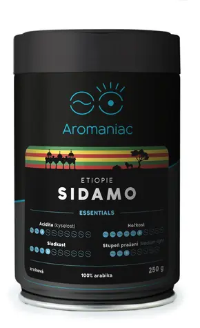 Äthiopien Sidamo 250 g / Kaffeebohnen / Dose