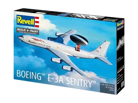 Revell Plastikmodell Boeing E-3A Sentry / Flugzeug / Maßstab 1:144