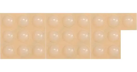 Vorel Selbstklebende Möbelgleiter 8 mm / Möbelgleiter / 25 Stück
