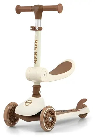 Milly Mally Fuzzy Classic Roller beige / Kinderroller