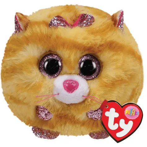Ty Puffies TABITAH gelbe Katze / Plüschtier