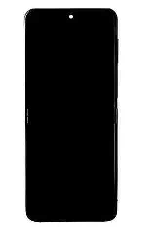 Ersatz-LCD-Display + Touchscreen + Frontabdeckung für Samsung Galaxy Z Flip 5 5G (F731) Creme
