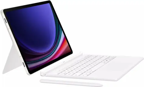 Samsung EF-DX725 weiß / Tastatur / QWERTZ / Pogo-Pin