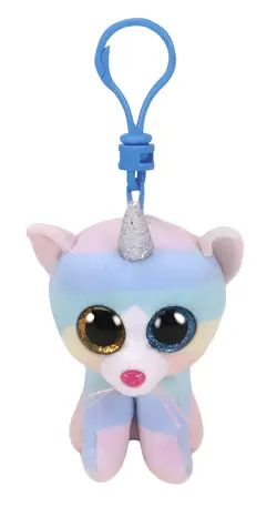 Ty HEATHER Katze mit Horn / Schlüsselanhänger / 8,5 cm