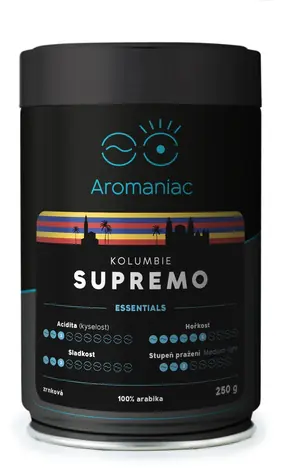 Mercury Colombia Supremo / Kaffeebohnen / Dose / 250 g