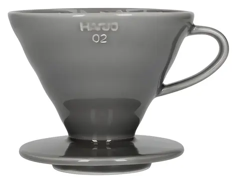 Hario Dripper V60-02 grau / Keramik / Größe 2