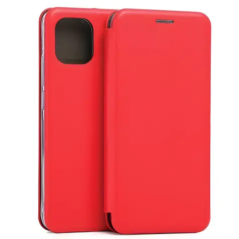 Beline Book Magnetic XIAOMI Redmi A2 rot / Hülle im Buchstil / Magnetverschluss / TPU, Kunstleder