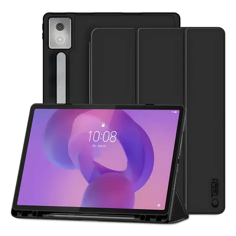 Tech-Protect SC Pen schwarz / Hülle / Lenovo Idea Tab Pro 12.7 TB-373 / mit Stifthalter