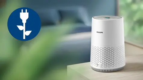 Philips 600er Serie AC0651/10 weiß/hellgrau / Luftreiniger / WLAN / HEPA NanoProtect / bis zu 44 m / 170 m/h