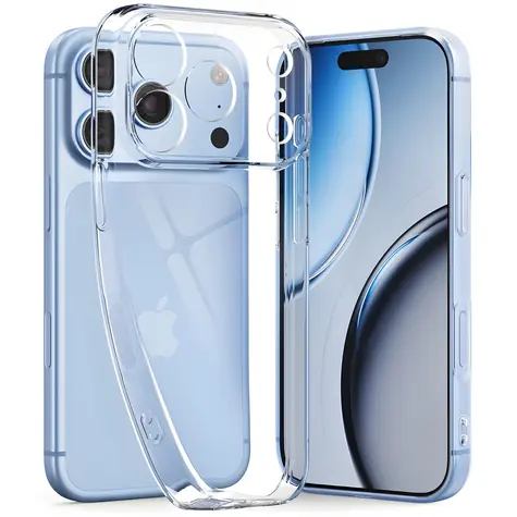 Tech-Protect FlexAir transparente Schutzhülle für Apple iPhone 17 Pro und 18 Pro