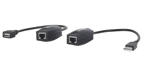 Manhattan 179300 / USB-Signalverlängerer / bis zu 60 m / USB-Stromversorgung