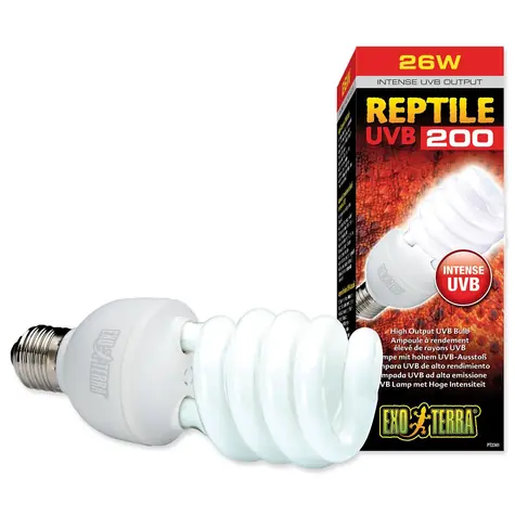 Exo Terra Reptilien-UVB-Lampe 200 25W / Lampe / UVB 200 / Terrarium