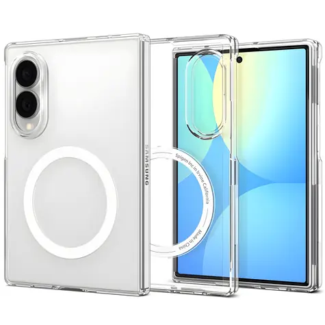 Spigen AirSkin MagFit transparent-weiß / Schutzhülle / Samsung Galaxy Z Fold8 / MagSafe