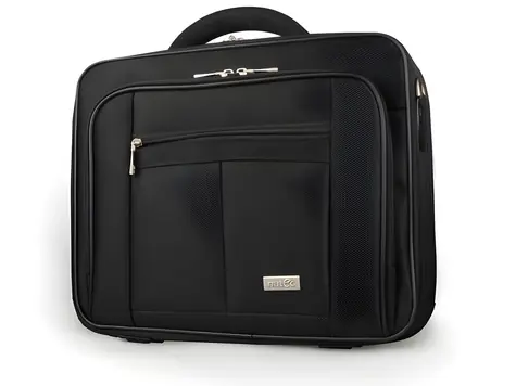 Natec NTO-0392 Boxer schwarz / Laptoptasche / 15,6" / Nylon 1680D / Trolleysystem