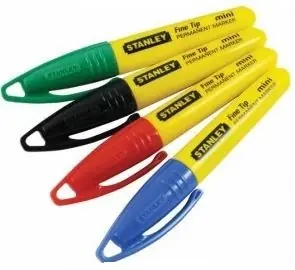 Stanley 473292 / Mini-Marker / 4er-Set