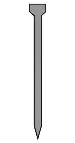 Dedra Nägel für Drucklufttacker Typ 300 A536040 / Nägel / 40 mm / 5000 Stück