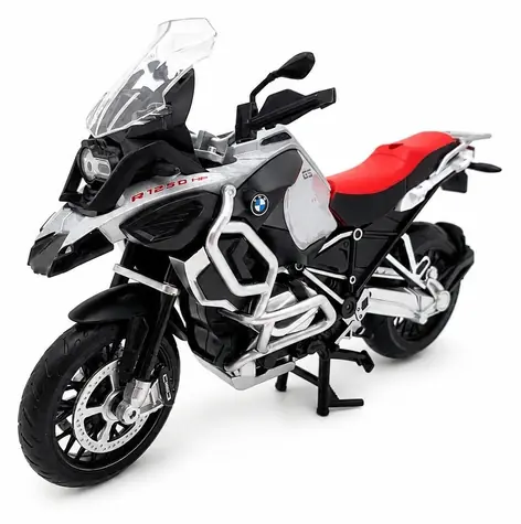MSZ Motorcycle BMW R125GS Adventure silber / 1:12