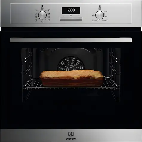Electrolux 600 PRO SteamBake EOD3H40BX Edelstahl / Einbaubackofen / 60 cm / 65 l / A / AquaCleaning