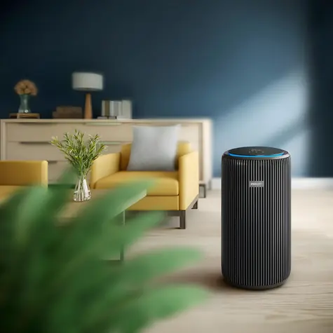 Philips 3200 Serie AC3221/13 grau / Luftreiniger / WLAN / HEPA NanoProtect / bis zu 135 m / 47,5 dB