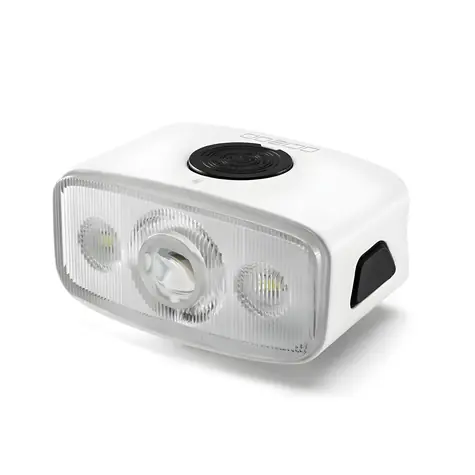 Rockbros QC1200 weiß / Fahrrad-Frontlicht / 1200 lm / USB-C-Ladeanschluss