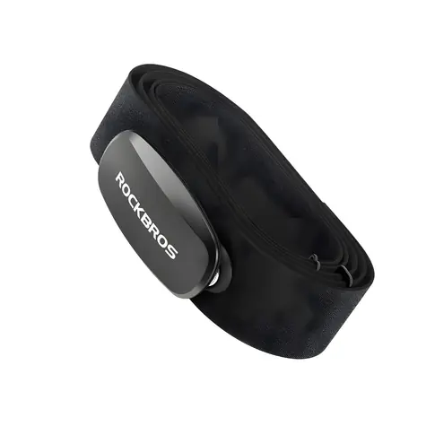 Rockbros HRM812 schwarz / Herzfrequenzmesser / Brustumfang / Bluetooth / ANT+ / IP67