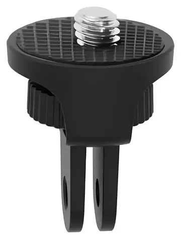 Puluz-Halterung mit verstellbarem 1/4"-Gewinde, schwarz / Action-Kamerahalterung / 360°-Drehung / ABS