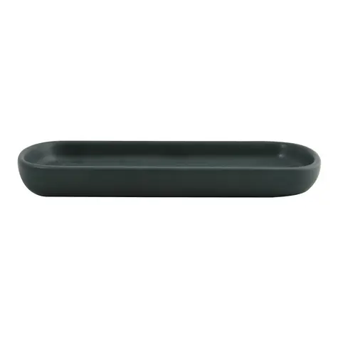 MSV Tablett MAONIE dunkelgrün / Keramik / 25,7 × 11,5 × 2,8 cm