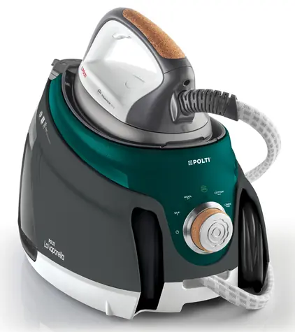 Polti La Vaporella XT120C / Dampfbügeleisen mit Generator / Dampf 8,5 bar / 6 Programme / 360°-Fluid-Curve-Technologie