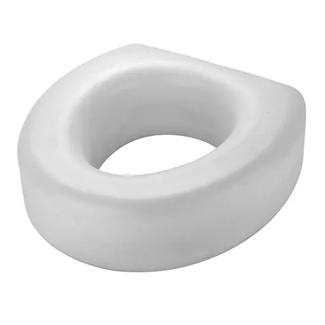 MSV SAFE weiß / Erhöhter Toilettenaufsatz / LDPE / Höhe 15,6 cm