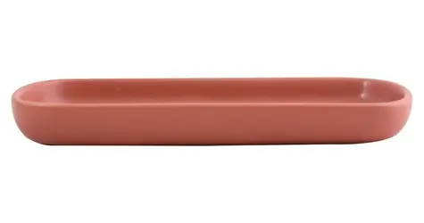 MSV Tablett MAONIE Terrakotta / Keramik / 25,7 × 11,5 × 2,8 cm