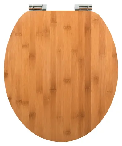 Spirella OSLO / WC-Sitz / Bambus / Soft-Close / 370 x 455 mm