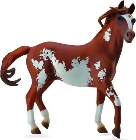 COLLECTA Figur Pferd Mustang Kastanie / 1:12 / Deluxe