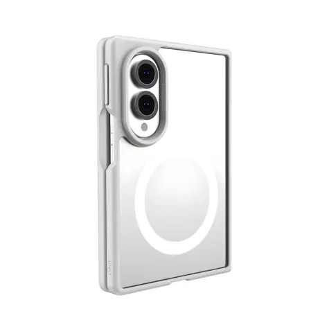 UNIQ Veren AF MagClick für Samsung Galaxy Z Fold8 weiß / Ladehülle / Magnethalterung