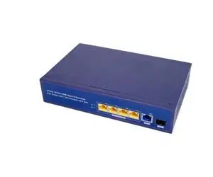 ITS Aktiver PoE-Switch mit 4 Ports / Switch / PoE-Netzteil / 4 Ports