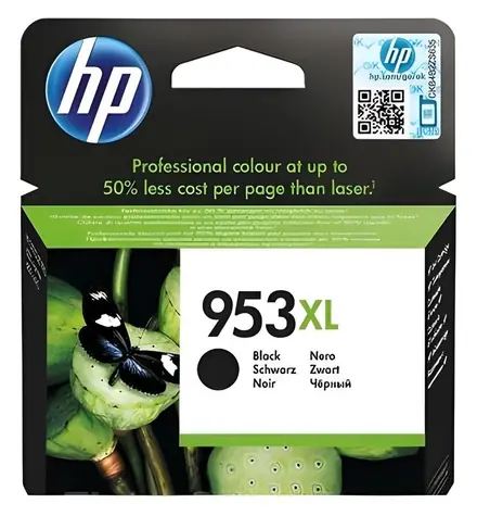 HP 953XL (L0S70AE) Schwarz / Tintenpatrone / OfficeJet Pro 7720, 7740, 8210, 8710, 8720, 8730 / ca. 2000 Seiten