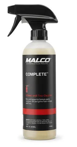 Malco Complete 473 ml / Felgen- und Reifenreiniger / Säurefreie Formel / Für Reifen und Felgen