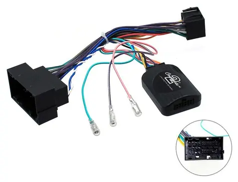 Connects2 SWC FIA 15 / Lenkradsteuerungsadapter / ISO-Stecker / Peugeot Boxer, Citroën Jumper, Fiat Ducato