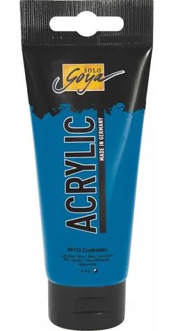 Kreul SOLO GOYA Ceruleanblau / Acrylfarbe / 100 ml in der Tube