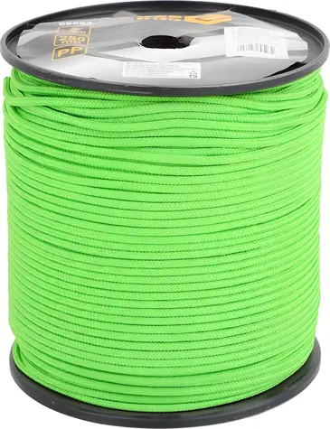 Vorel Geflochtenes Seil 5 mm x 250 m PP / Seil / Polypropylen / UV-beständig / 16 Litzen