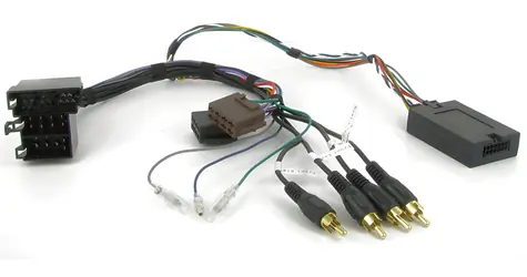Connects2 SWC AU 03 / Lenkradfernbedienungsadapter / für Audi / ISO-Anschluss