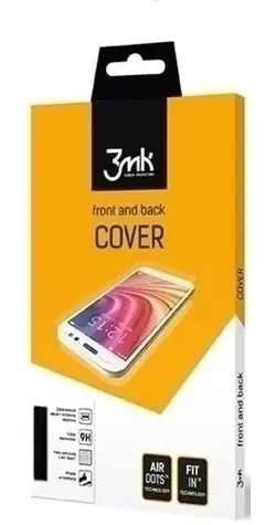 3mk Cover Honor 8 / Schutzset / Glas + Folie / 9H