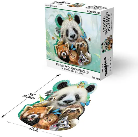Prime 3D-Holzpuzzle Afrika / 300 Teile