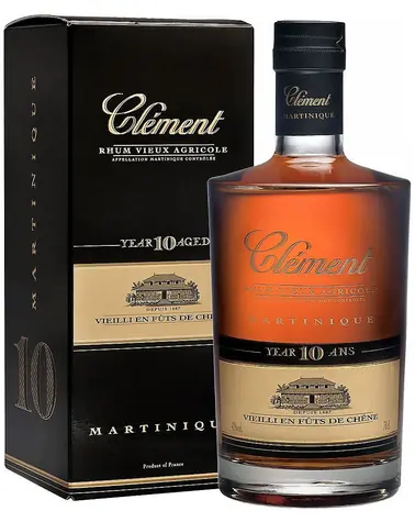 Clément 10 YO / Rum / Martinique / 42% / 0,7 l / Geschenkbox