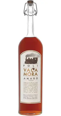 Jacopo Poli Vaca Mora / Kräuterlikör / Amaro / Bittersüß / Im Eichenfass gereift / 32 % / 0,7 l